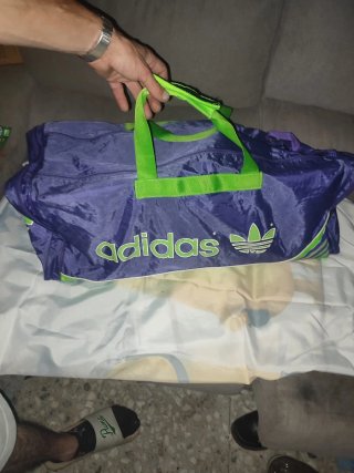 Bolsa deportiva Adidas vintage años 90