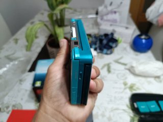 Nintendo 3DS Aqua Blue Completa