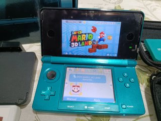 Nintendo 3DS Aqua Blue Completa