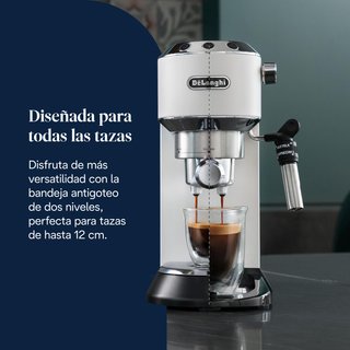 Cafetera DeLonghi Dedica EC685 Blanca