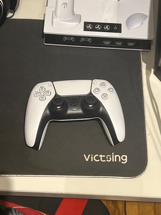 Joystick PS5 Sony Bianco e Nero