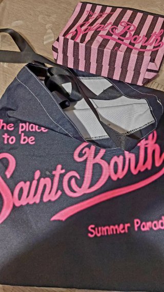Tote bag e pochette Saint Barth