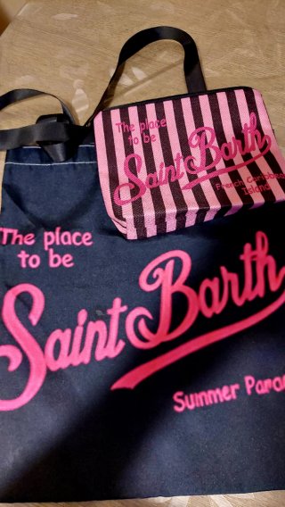 Tote bag e pochette Saint Barth