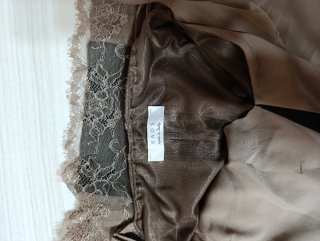 Abito Kaos pizzo beige/nero taglia XS
