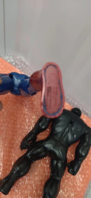 Figuras Spiderman y Venom