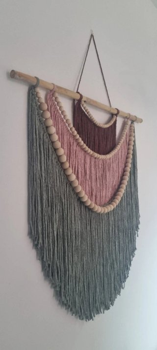 Tapiz Macramé XL colección Salvia