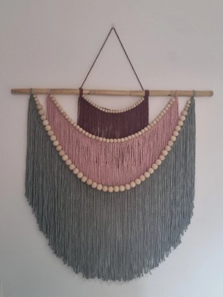 Tapiz Macramé XL colección Salvia
