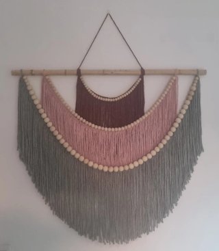 Tapiz Macramé XL colección Salvia