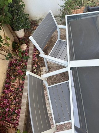 Mesa y 4 sillas jardín IKEA Själland