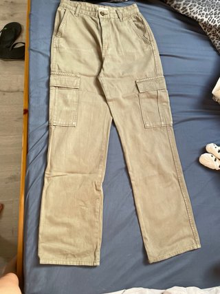 Pantalones cargo verde oliva