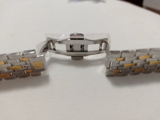 Bracciale Omega Acciaio e Oro
