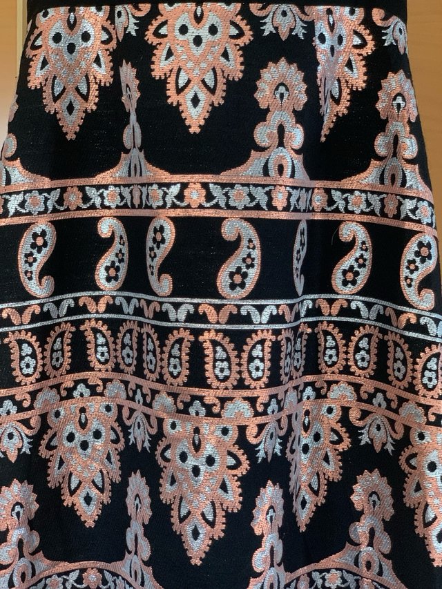 Vestido largo estampado