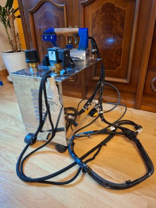 Plancha profesional con caldera