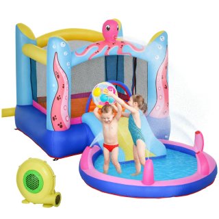 Castillo inflable Outsunny con tobogán