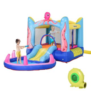 Castillo inflable Outsunny con tobogán