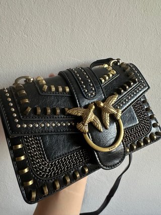 Borsa Pinko Vintage Nera 21*14cm