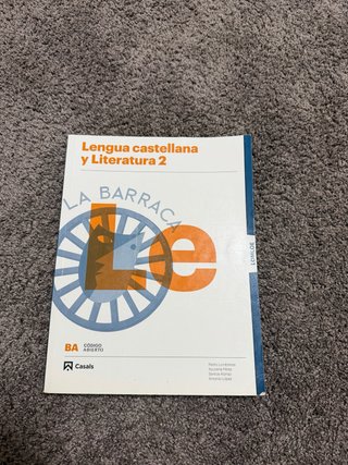 Lengua castellana y literatura 2, Le Bachillerato