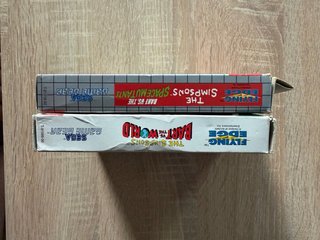 Lote 2 Juegos Simpsons Game Gear