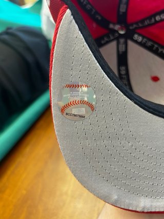 Cappello New Era Rosso e Bianco