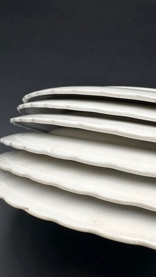 Lotto 6 Piatti Piani Minton's Ironstone 26cm