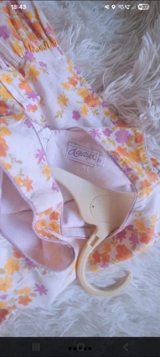 Vestido bebé floral 24 meses, de Amaya