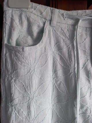 Pantalón fluido Stradivarius celeste claro