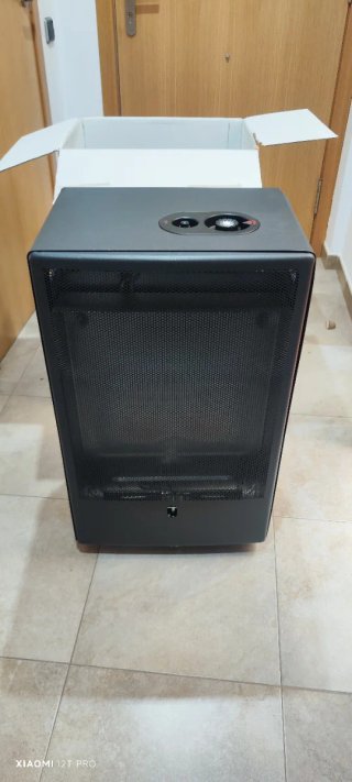 Estufa de Gas Llama Azul Con Termostato 4200W