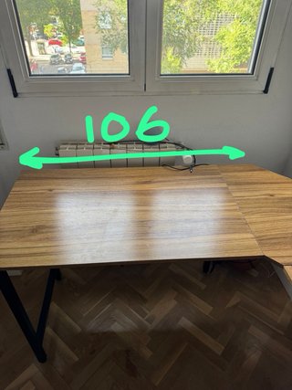 Escritorio madera esquinero en L