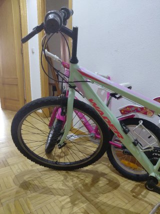 Bicicleta verde