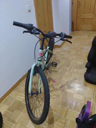 Bicicleta verde