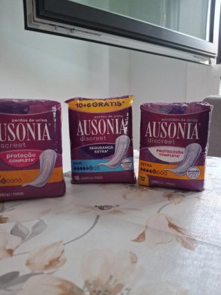 Compresas ausonia y evax