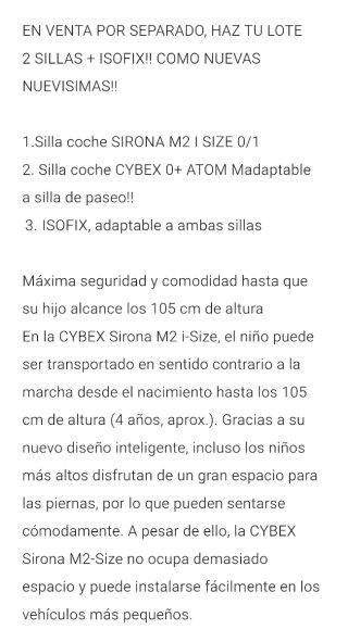 Silla coche CYBEX ATOM M 0+