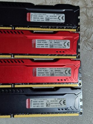 32GB RAM DDR3 Kingston HyperX FURY 1866MHz