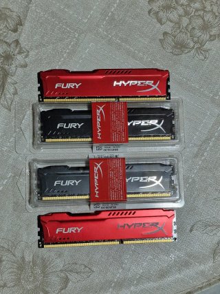 32GB RAM DDR3 Kingston HyperX FURY 1866MHz
