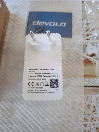 Devolo WiFi 5 Repeater 1200 Bianco