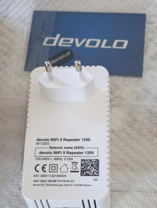Devolo WiFi 5 Repeater 1200 Bianco
