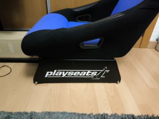 Playseat Silla Gaming Azul y Negro