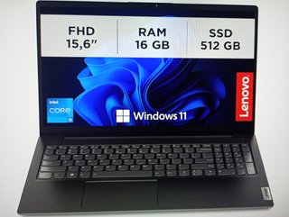 Portátil Lenovo i5 16GB RAM 512GB SSD 15.6 FHD