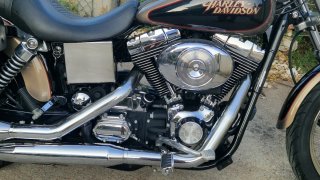Harley-davidson dyna low rider.1450cc   6700km
