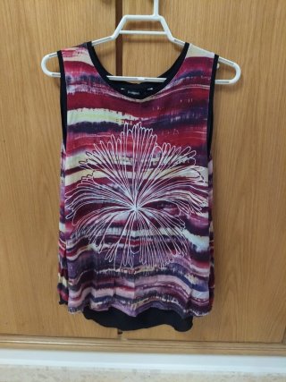 Camiseta tirantes Desigual Talla S
