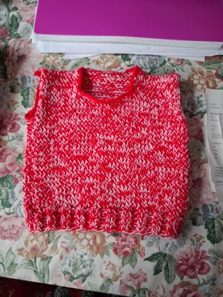 Jersey de punto para muñeca