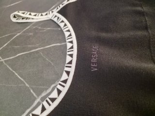 Top Versace Nero Taglia Unica