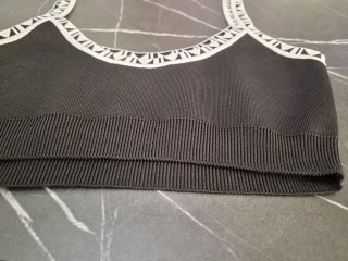 Top Versace Nero Taglia Unica