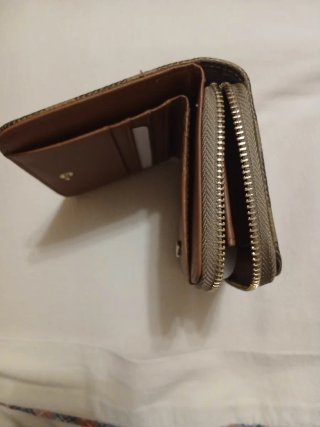 Portafoglio Enrico Coveri monogram beige/marrone
