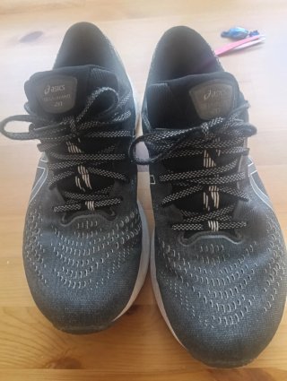Zapatillas Asics Talla 44.5 Negras