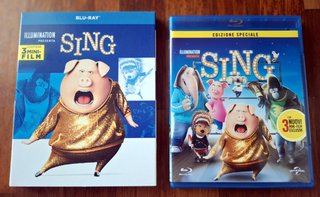Blu-ray Sing Edizione Deluxe con Slipcase