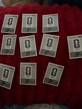 Cromos de jugadores de Brasil