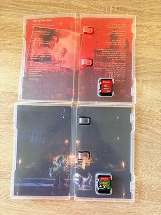 Luigi's Mansion 3 y Super Mario Odyssey Switch