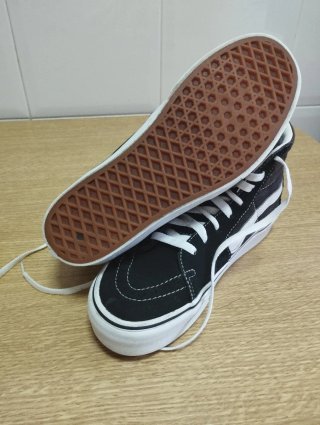 Zapatillas Vans bota plataforma T-39 buen estado