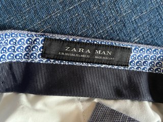 Abito Zara Uomo Taglia M Blu